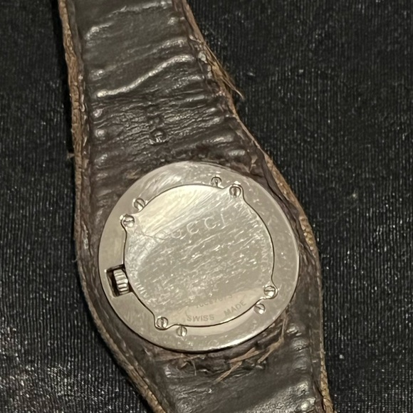 Gucci GG Canvas Bandeau Watch Brown Unisex Monogram - Picture 11 of 11